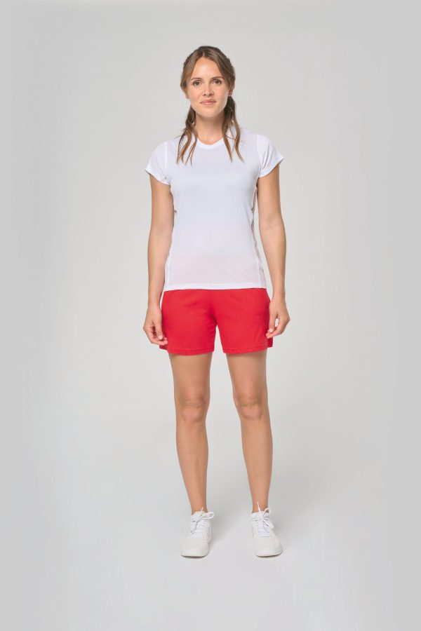 T-shirt de sport bi-matière manches courtes femme – Image 1673