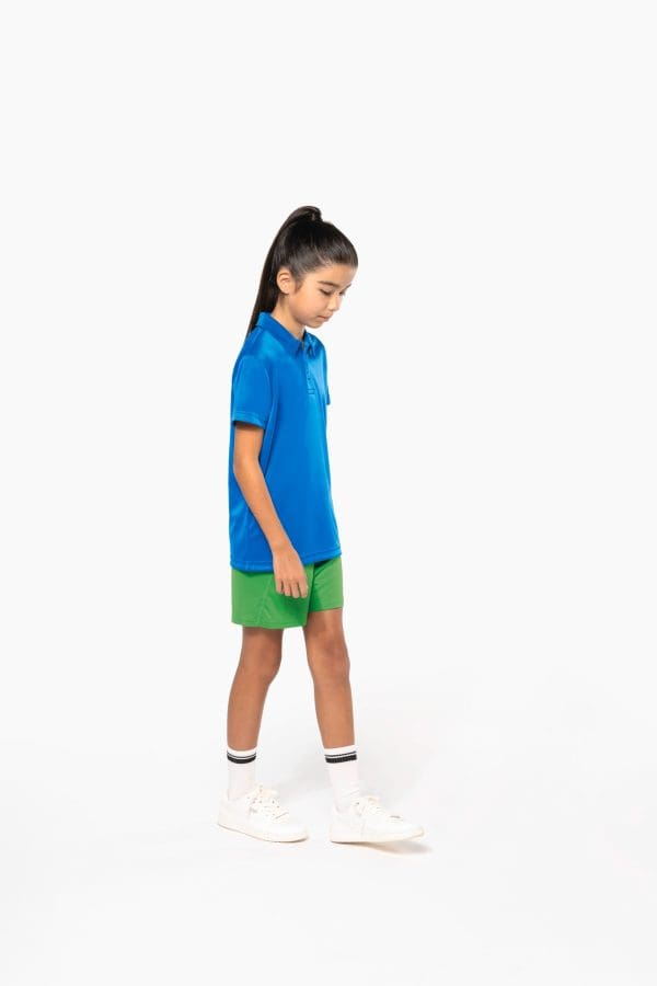 Polo sport manches courtes enfant – Image 3026