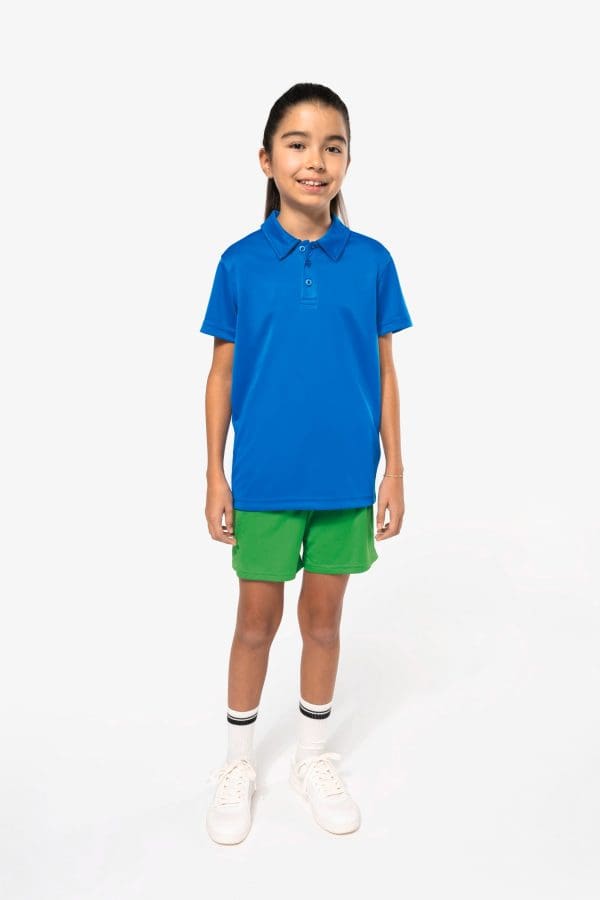 Polo sport manches courtes enfant – Image 3025