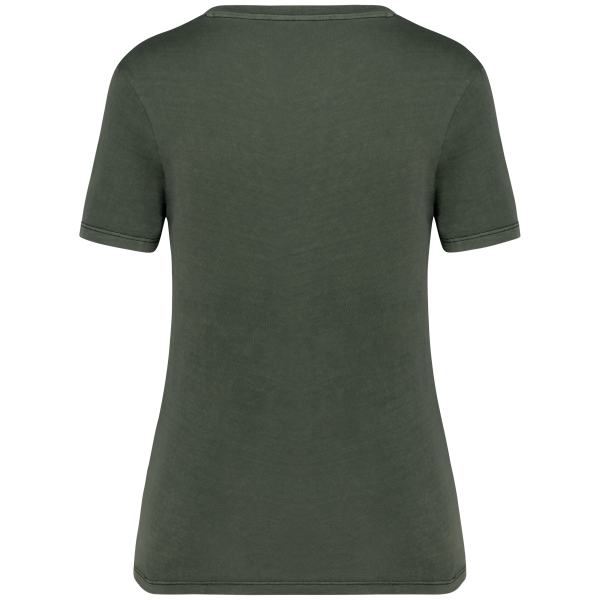 T-shirt écoresponsable délavé femme – Image 494