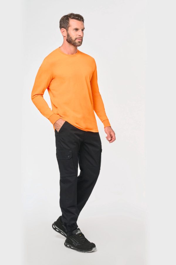 Pantalon cargo unisexe avec bas élastiqué – Image 206