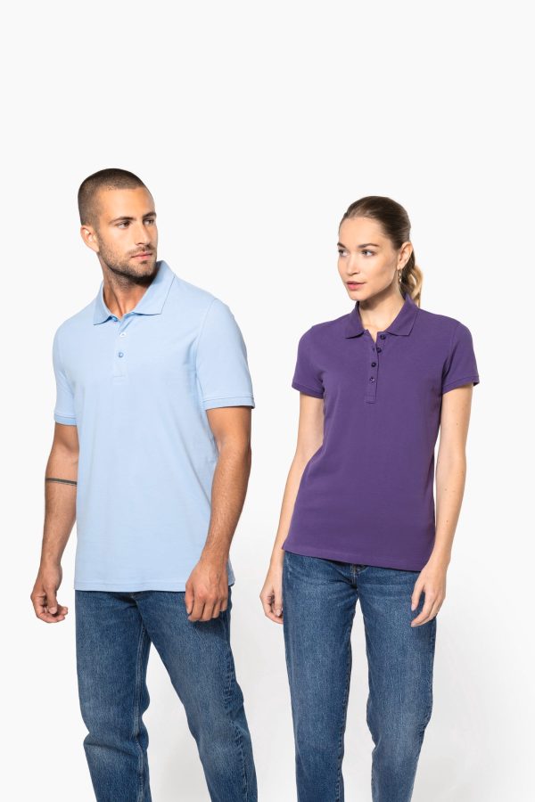 Polo piqué manches courtes femme – Image 726