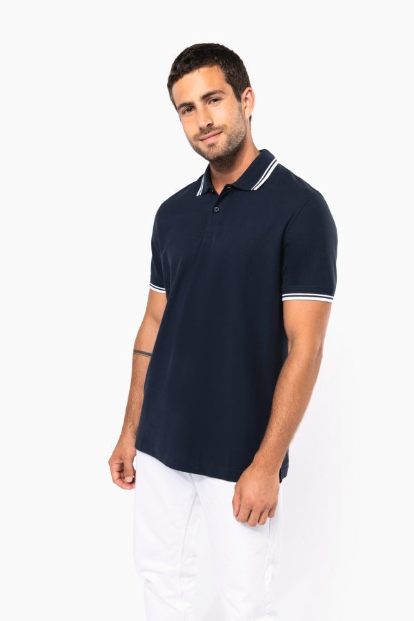 Polo homme manches courtes à rayures – Image 278