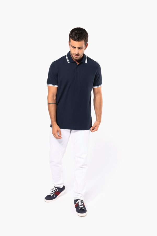 Polo homme manches courtes à rayures – Image 279