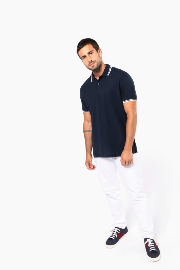 Polo homme manches courtes à rayures – Image 280