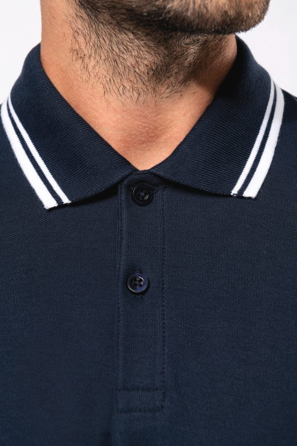 Polo homme manches courtes à rayures – Image 281