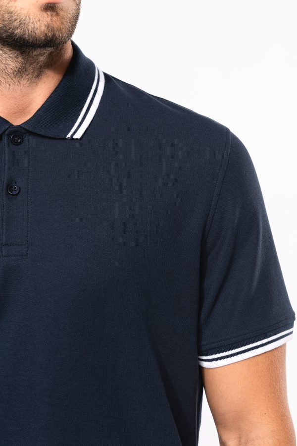 Polo homme manches courtes à rayures – Image 282