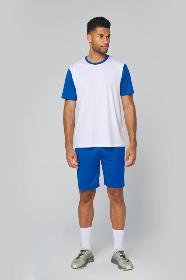 Maillot manches courtes bicolore unisexe – Image 341