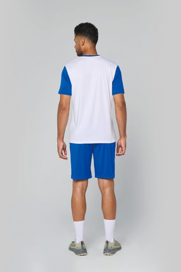 Maillot manches courtes bicolore unisexe – Image 342