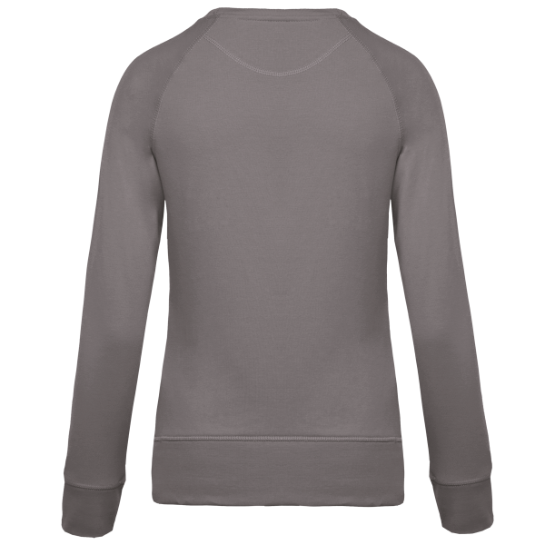 Sweat-shirt Bio col rond manches raglan femme – Image 1974