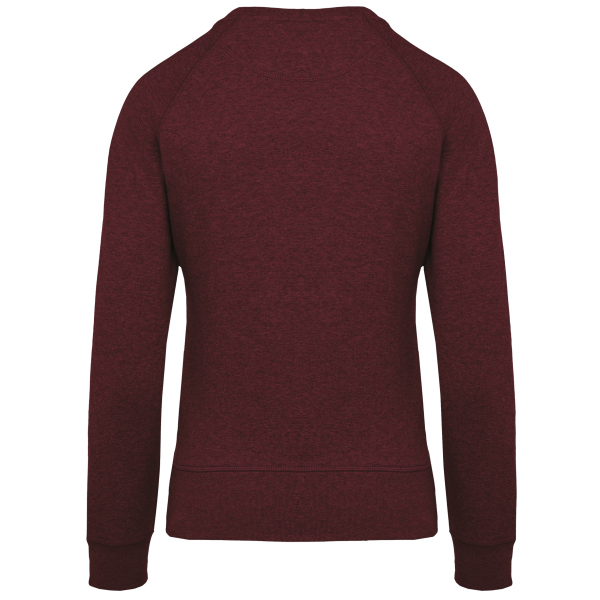 Sweat-shirt Bio col rond manches raglan femme – Image 1588