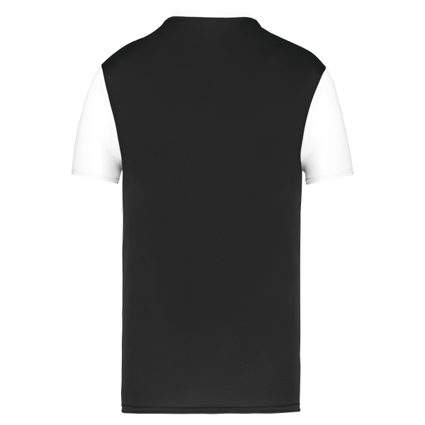 Maillot manches courtes bicolore unisexe – Image 510