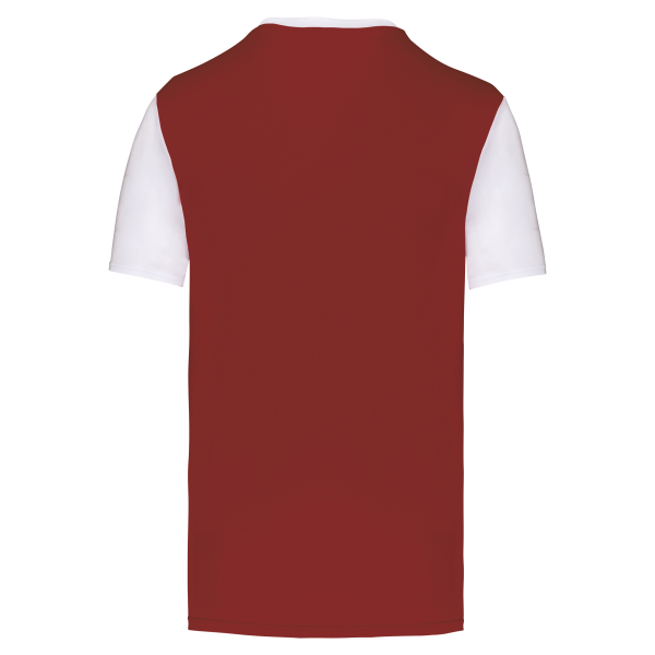 Maillot manches courtes bicolore unisexe – Image 552