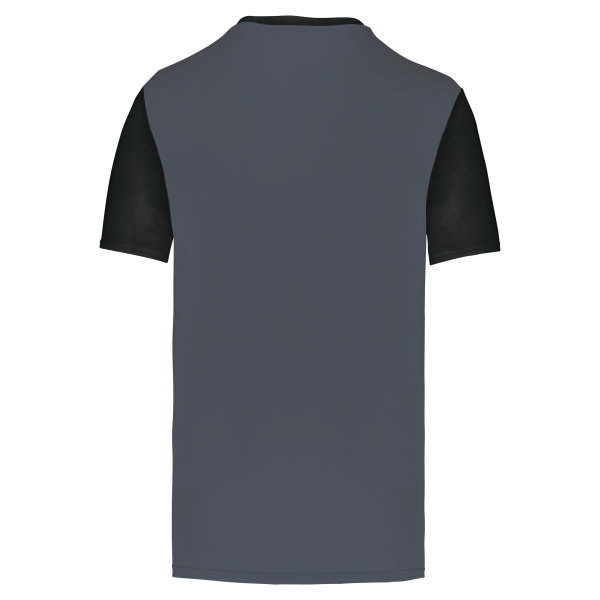 Maillot manches courtes bicolore unisexe – Image 636