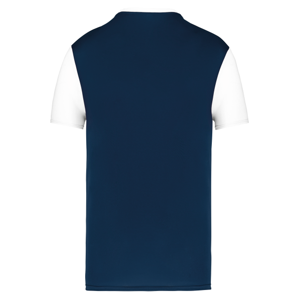 Maillot manches courtes bicolore unisexe – Image 664
