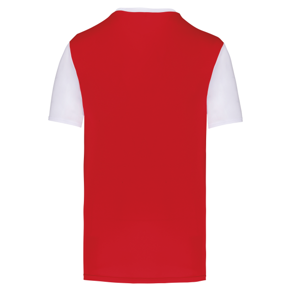 Maillot manches courtes bicolore unisexe – Image 734
