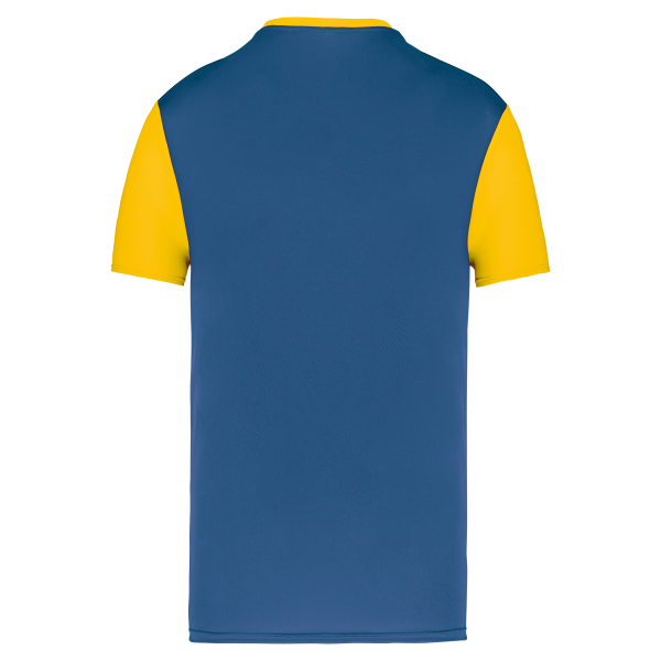 Maillot manches courtes bicolore unisexe – Image 706