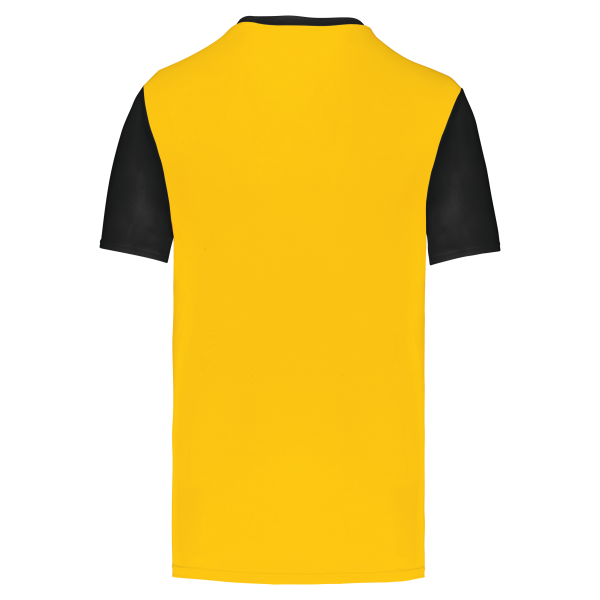 Maillot manches courtes bicolore unisexe – Image 748
