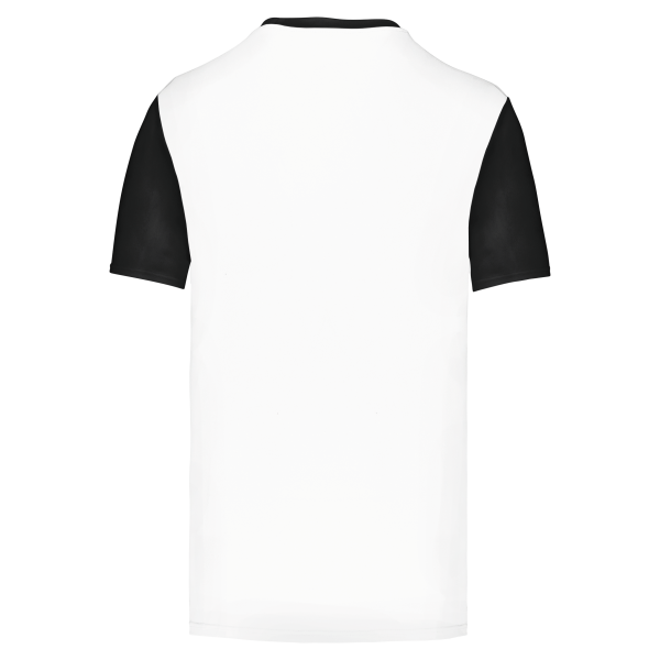 Maillot manches courtes bicolore unisexe – Image 762