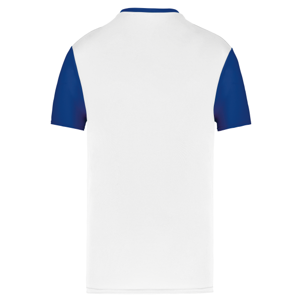 Maillot manches courtes bicolore unisexe – Image 776