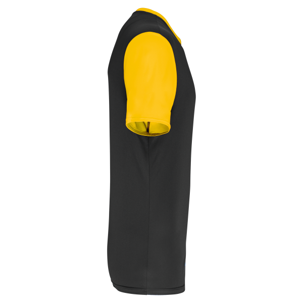 Maillot manches courtes bicolore unisexe – Image 497