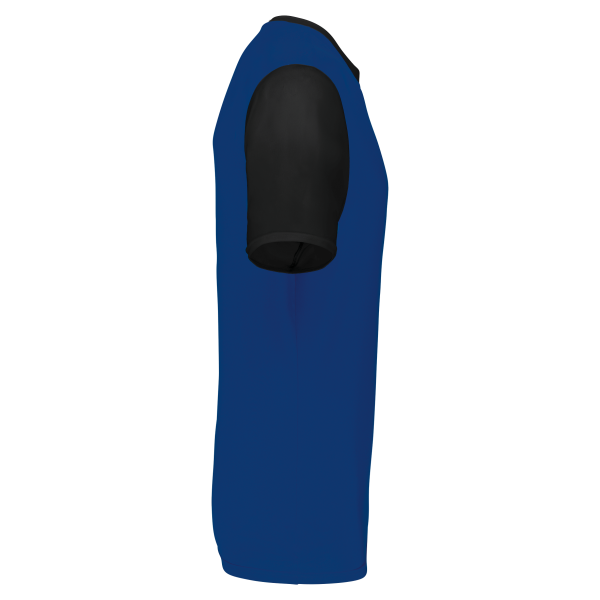 Maillot manches courtes bicolore unisexe – Image 525
