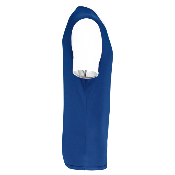 Maillot manches courtes bicolore unisexe – Image 539
