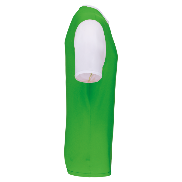 Maillot manches courtes bicolore unisexe – Image 567
