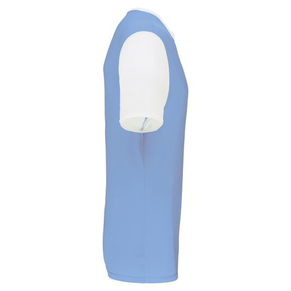 Maillot manches courtes bicolore unisexe – Image 623