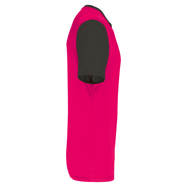 Maillot manches courtes bicolore unisexe – Image 679
