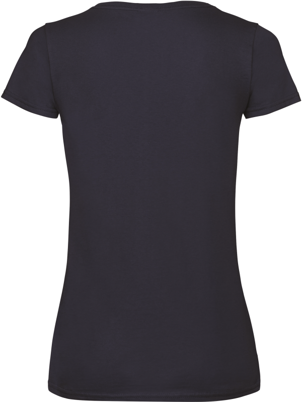 T-shirt femme col v Valueweight (61-398-0) – Image 4243