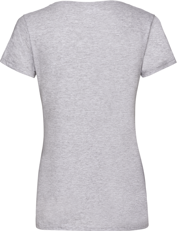 T-shirt femme col v Valueweight (61-398-0) – Image 3814