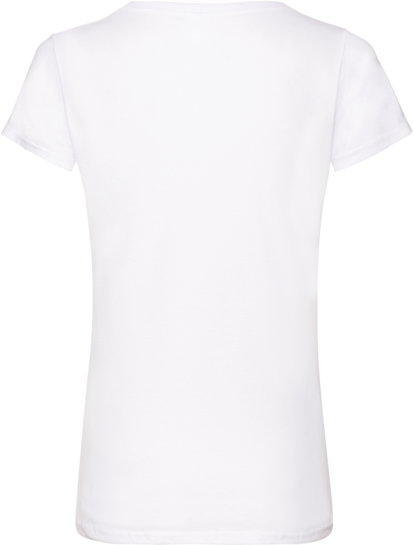 T-shirt femme col v Valueweight (61-398-0) – Image 4267