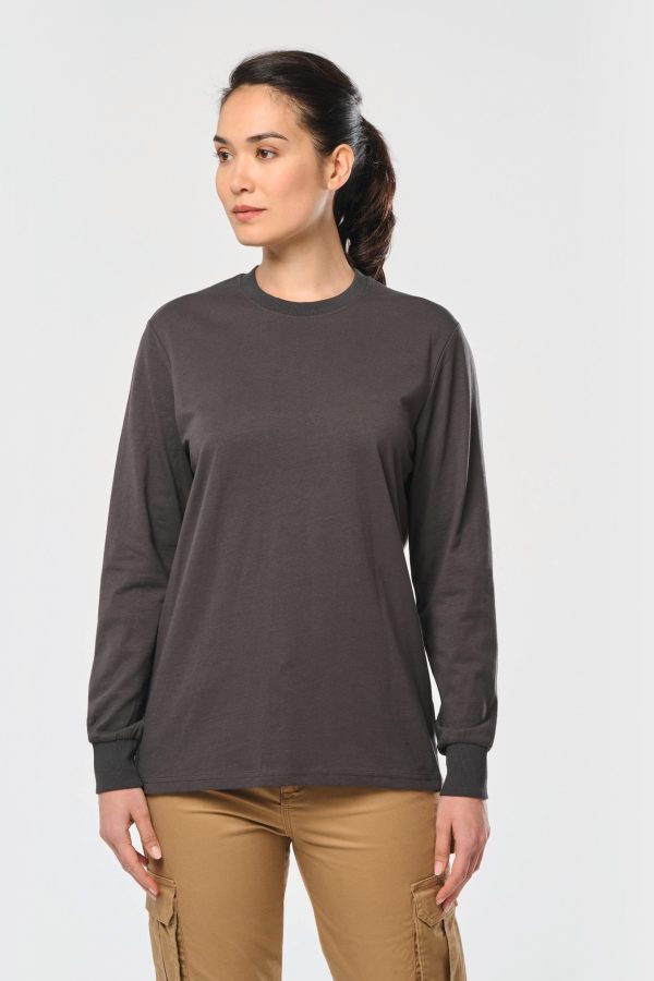 T-shirt écoresponsable manches longues unisexe – Image 869