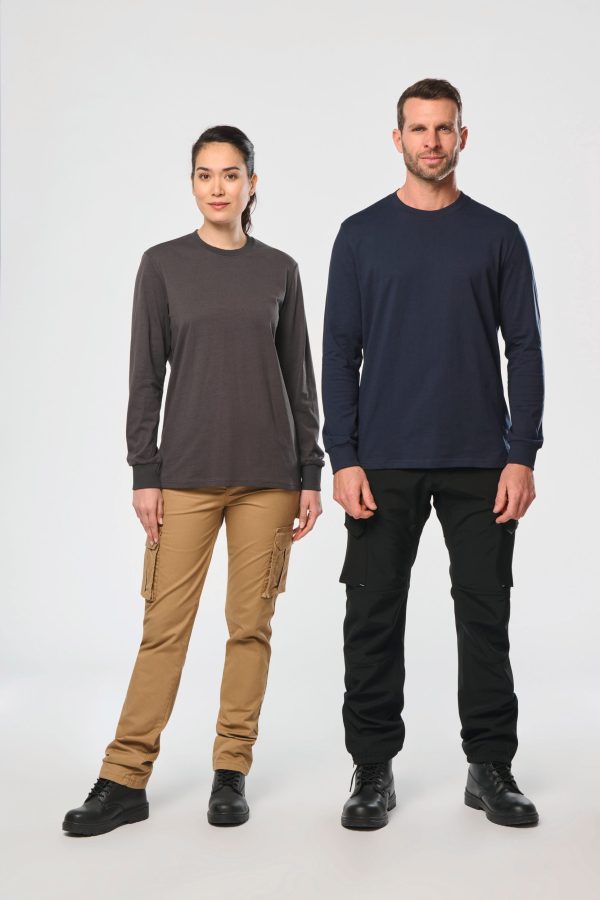 T-shirt écoresponsable manches longues unisexe – Image 875