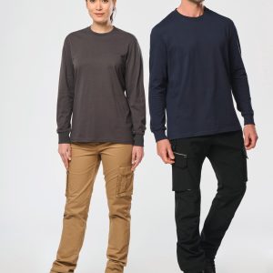 T-shirt écoresponsable manches longues unisexe