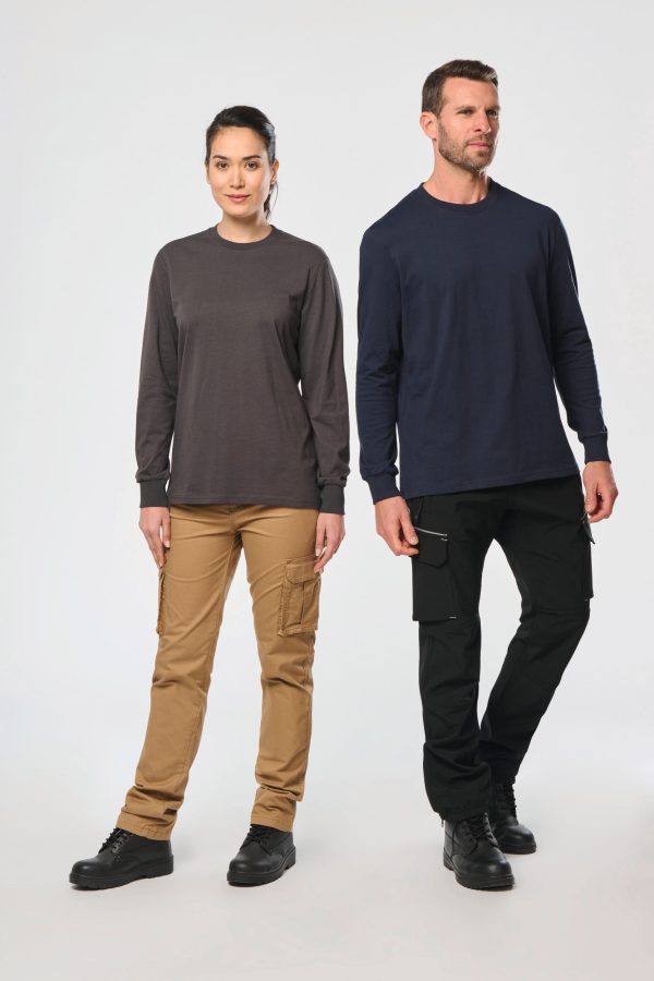 T-shirt écoresponsable manches longues unisexe