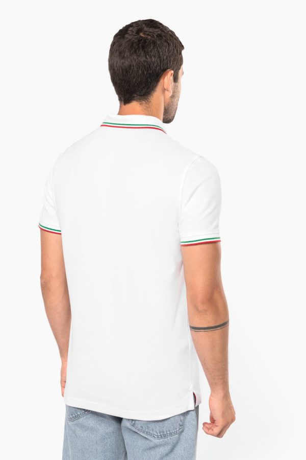 Polo maille piquée manches courtes homme – Image 387
