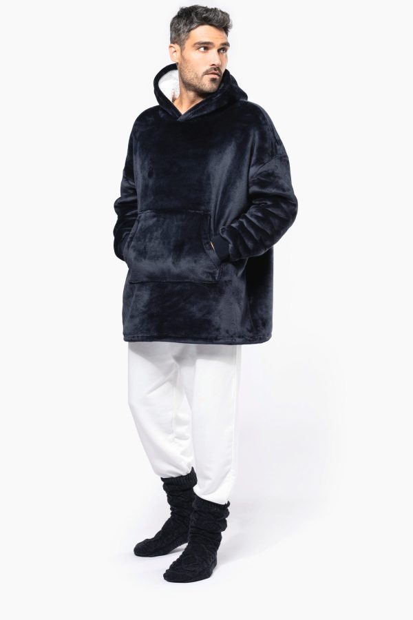 Plaid poncho unisexe – Image 25