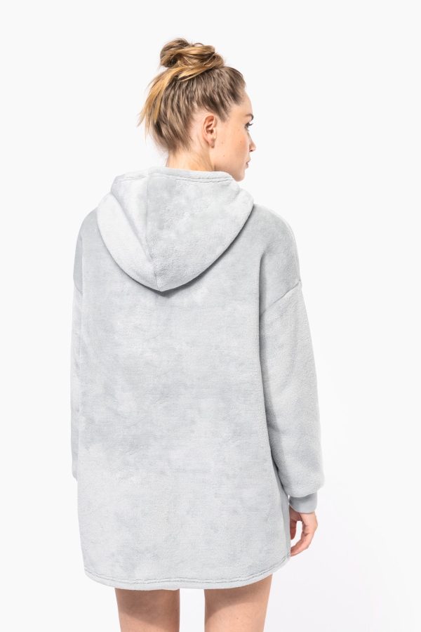 Plaid poncho unisexe – Image 27