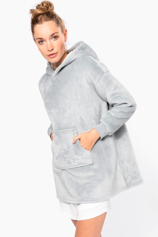 Plaid poncho unisexe – Image 26