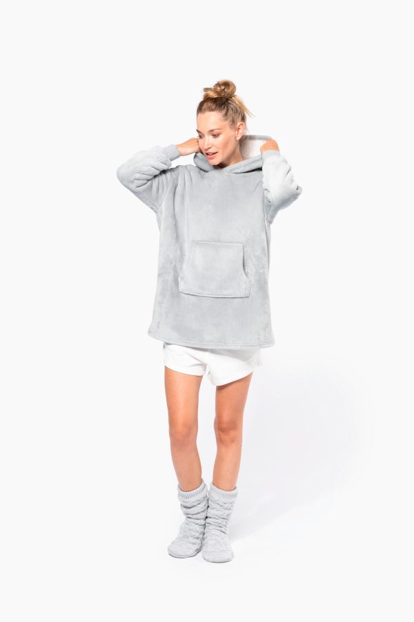 Plaid poncho unisexe – Image 30