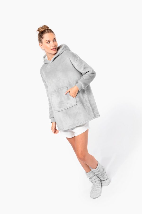 Plaid poncho unisexe – Image 29
