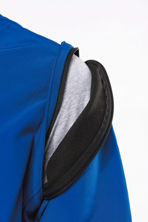 Veste Softshell 3 couches à capuche avec manches amovibles unisexe – Image 313