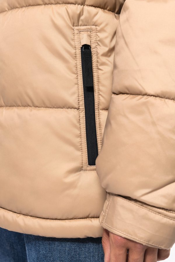 Parka matelassée à capuche bi-ton unisexe – Image 211