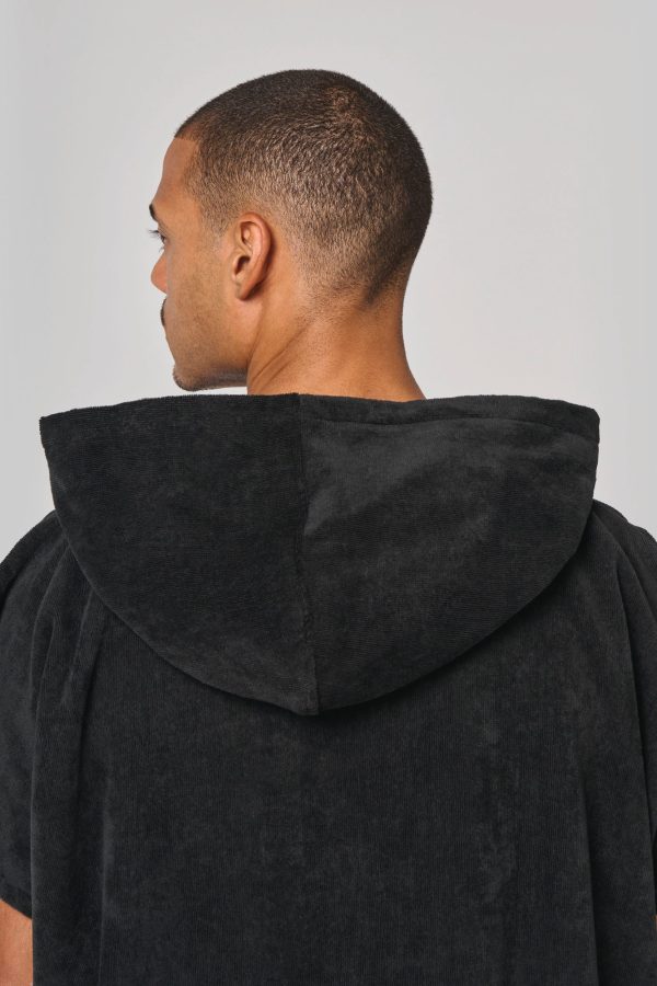 Poncho éponge à capuche unisexe – Image 49