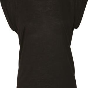 T-shirt Flowy à manches roulottées