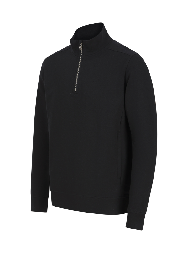 Sweat-shirt col zippé unisexe – Image 247