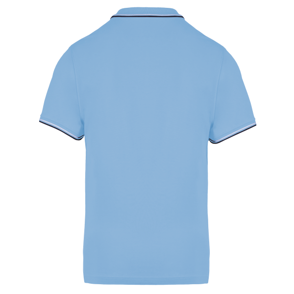 Polo maille piquée manches courtes homme – Image 623