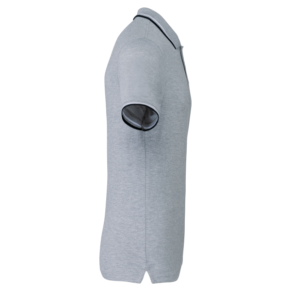 Polo maille piquée manches courtes homme – Image 600